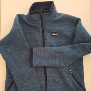 Patagonia full zip Better Sweater (boys 10 med)